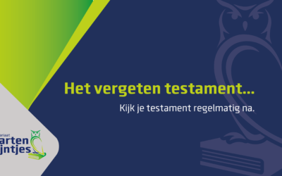 Het vergeten testament…