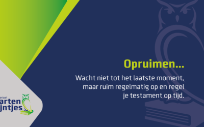 Opruimen